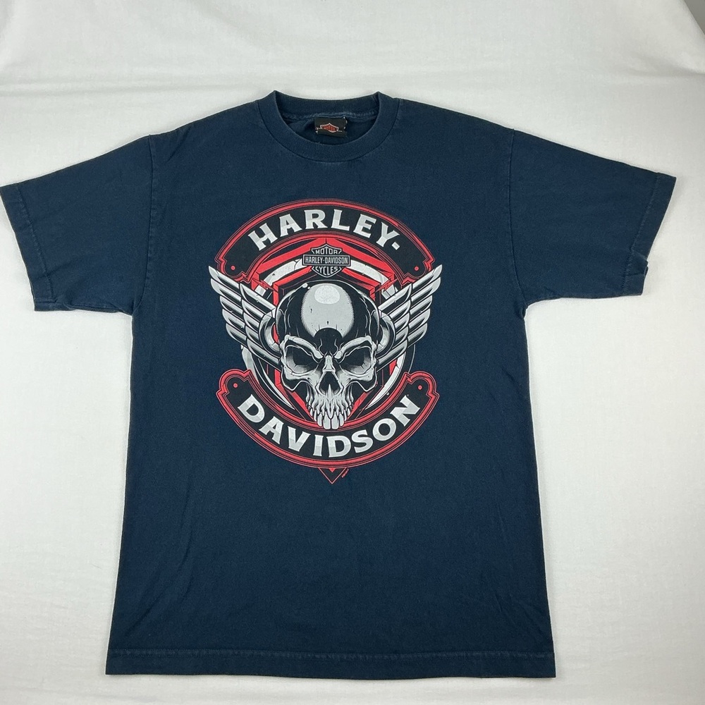 Harley-Davidson Rocky Top Pigeon Forge Tennessee, Blue, Men's Size M